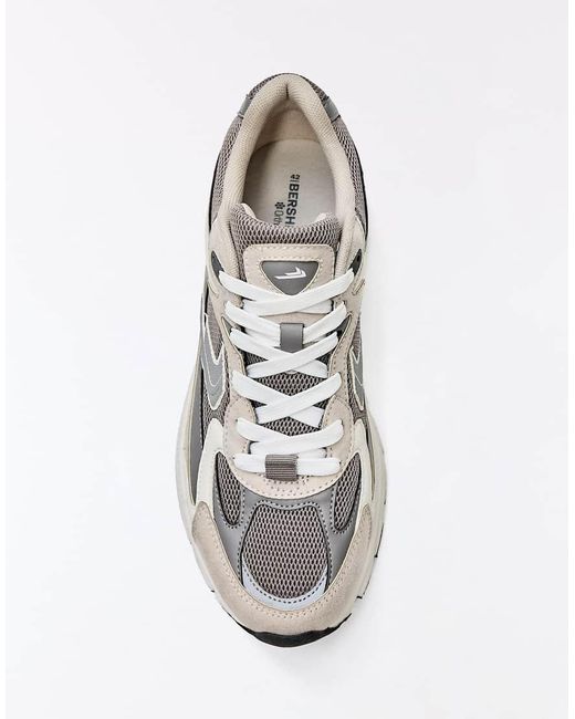 Bershka White Multi-piece Trainers for men