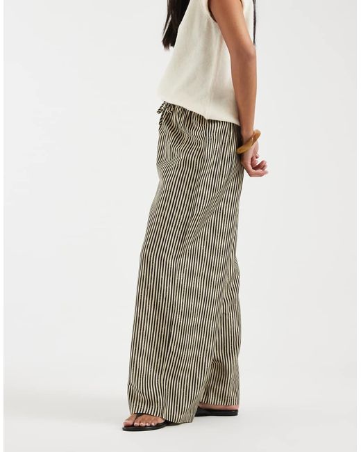 Only Petite Black Pull On Trousers