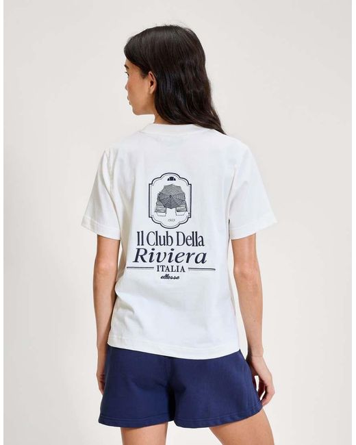 Ellesse White Citronello Tee