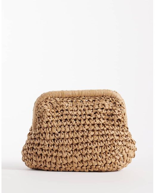 Pochette di ASOS in Natural