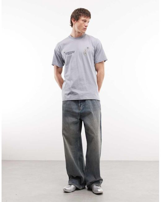 Carhartt Gray Trip T-shirt for men