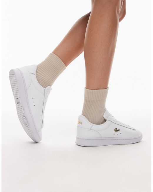 Lacoste White – carnaby set – sneaker aus leder