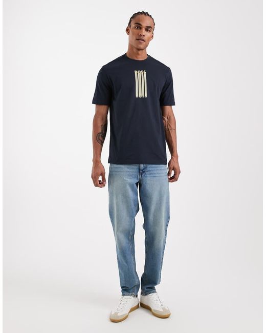 Boss Blue Hugo Boss Regular Fit Graphic T-Shirt for men