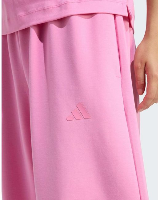 Adidas Originals Pink Soft Lux Loose Pant