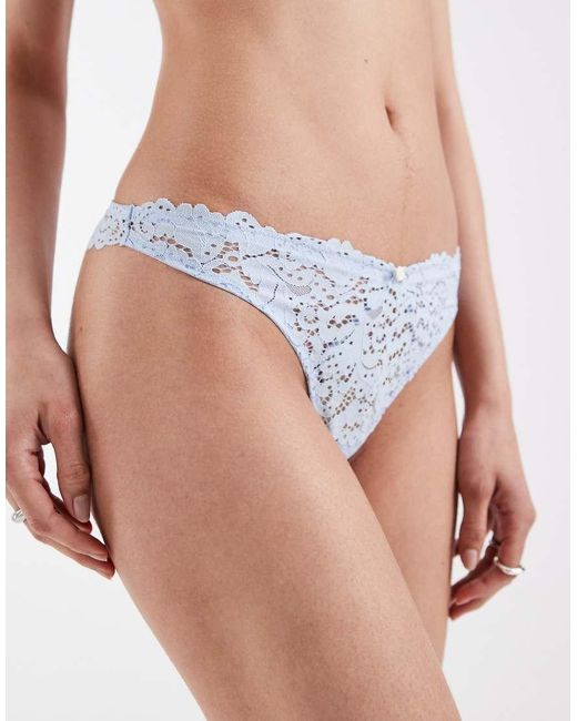 Lindex Kanten String in het Blue