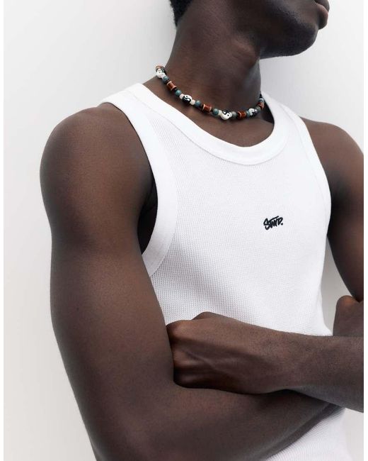 Stwd di Pull&Bear in White da Uomo