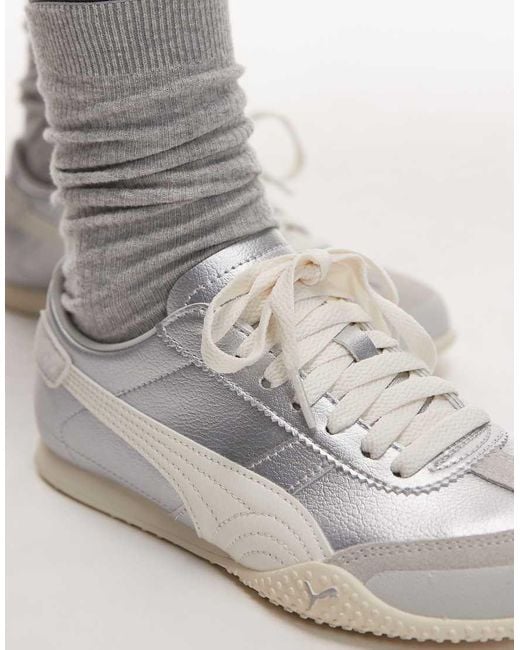 PUMA Metallic Bella Trainers