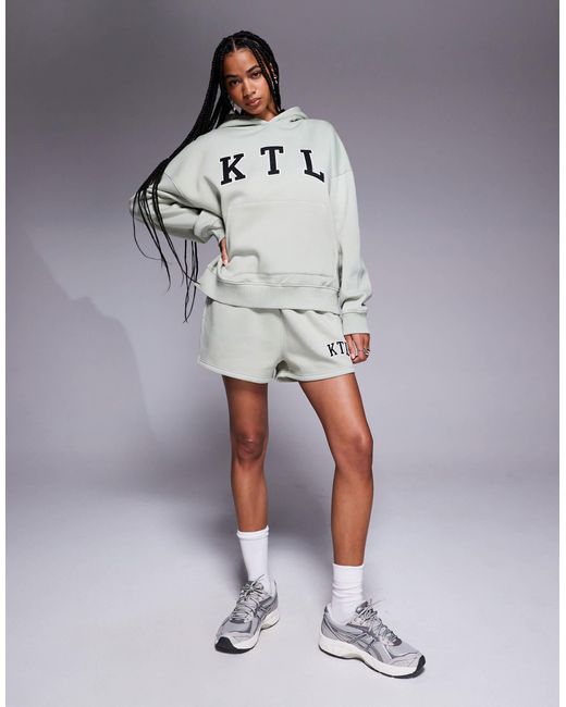 Kaiia Gray Ktl Oversized Hoodie Co-ord