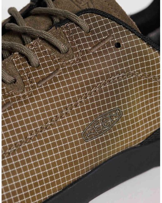 Keen Brown Jasper Nylon Trainers for men