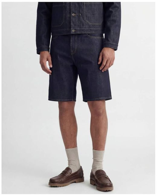Jack & Jones Gray Alex Denim Shorts for men