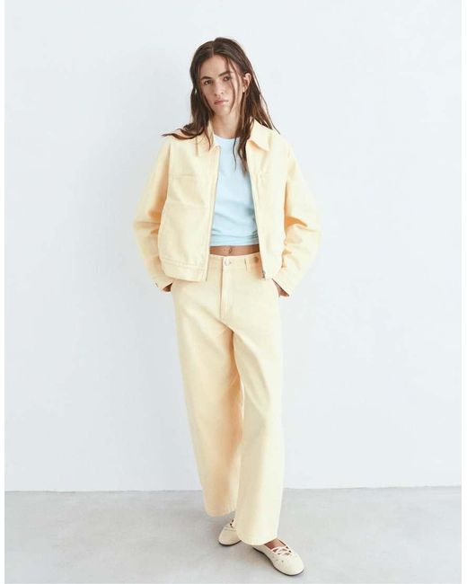 Pull&Bear White Utility Jacket