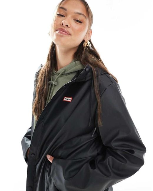 Hunter Black Izzy Hooded Jacket
