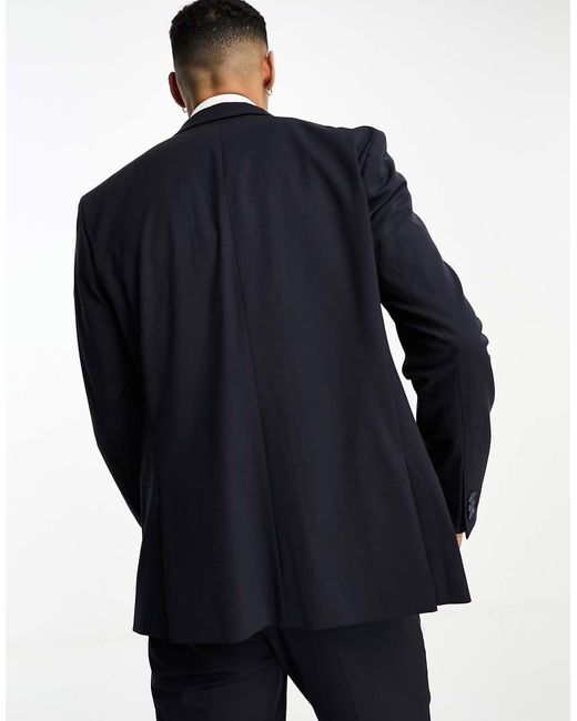 SELECTED Blue Slim Fit Suit Jacket for men