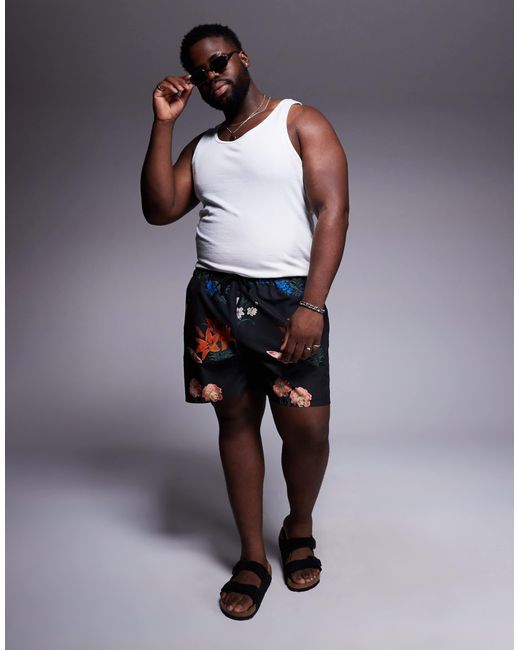 ASOS Blue Swim Shorts for men