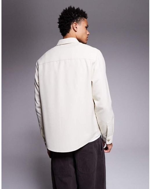 Camicia Giacca di ASOS in Gray da Uomo