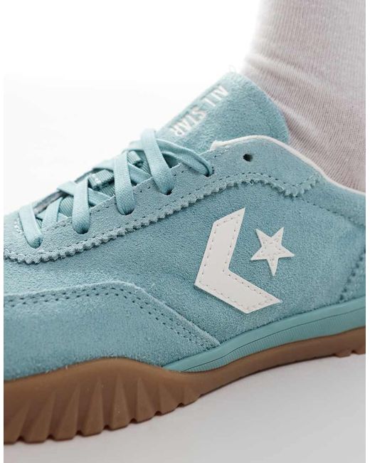 Converse Blue Run Star Trainers