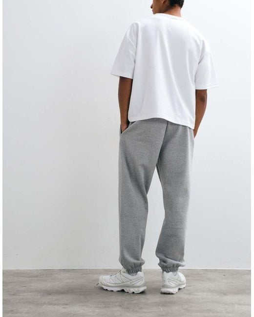 The North Face Gray Essential Simple Dome Relaxed Trousers for men