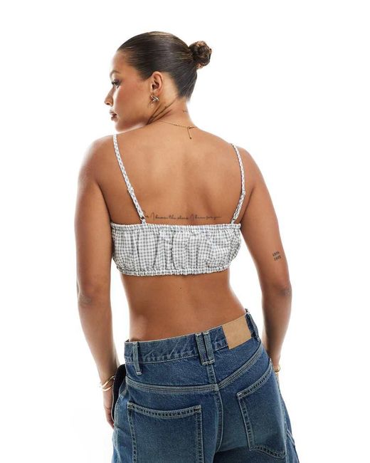 Cotton On Blue Emily Micro Top