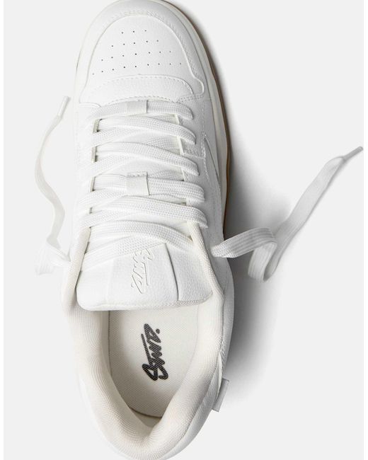 Pull&Bear – skater-sneaker in White für Herren