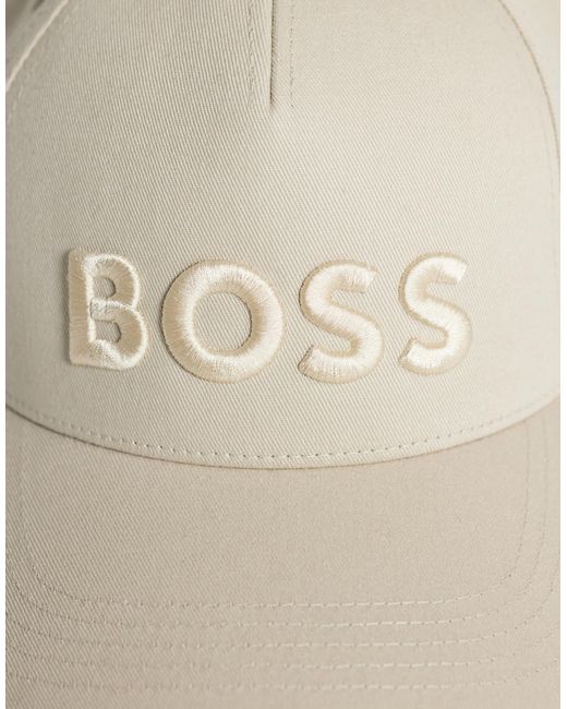 Boss Boss – seth – baseballkappe in Natural für Herren