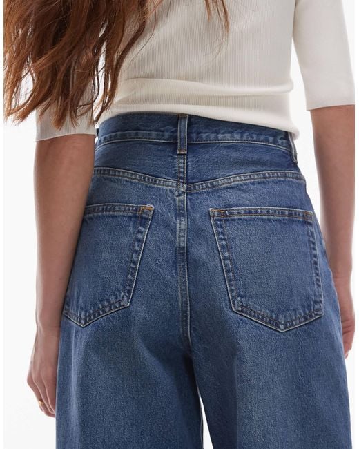 ARKET Blue Amber Barrel Leg Jeans