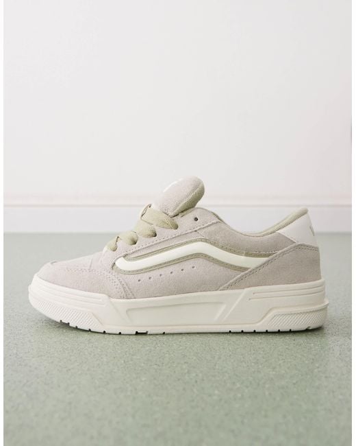 Hylane - baskets chunky en daim - fauve clair Vans en coloris Gray