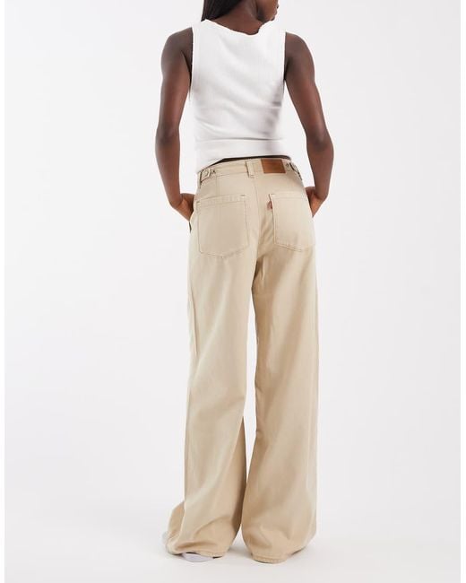 Levi's Natural Cinch Wide Leg Fatigue Trousers