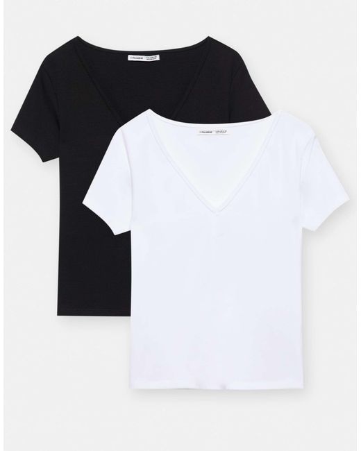 Lot Pull&Bear en coloris Blue