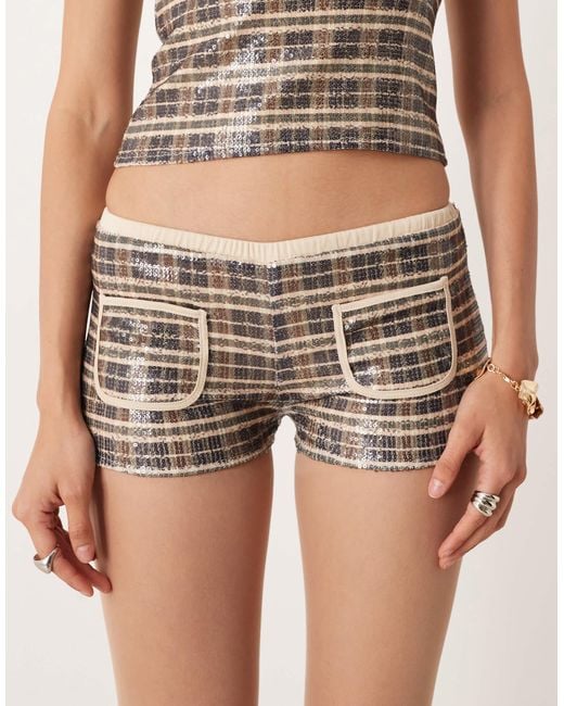 Motel Multicolor Serafim Low Rise Short