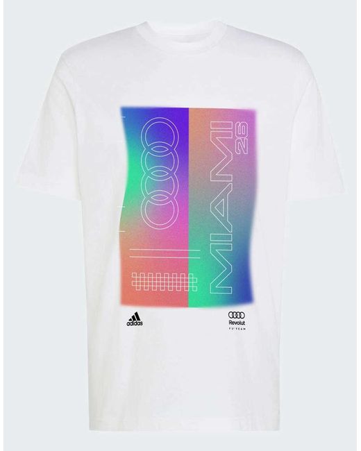 Adidas Originals Audi Formula One Team in het White voor heren