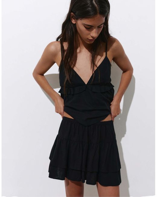 Pull&Bear Black – minirock