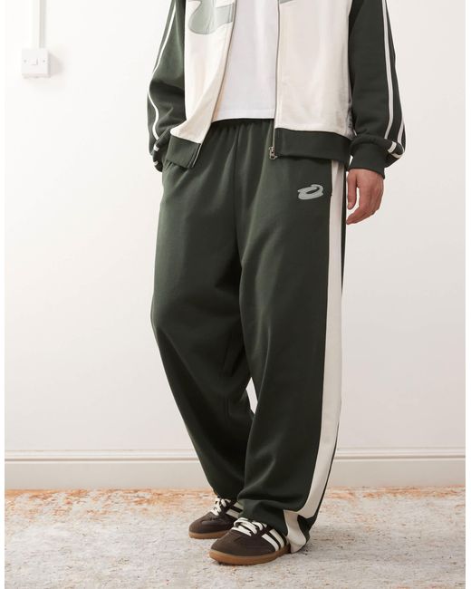 Pantalon d'ensemble Collusion pour homme en coloris White