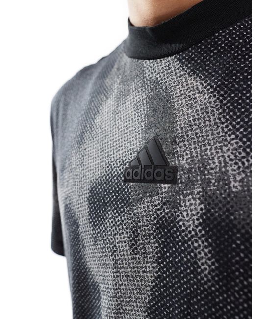 Adidas Originals Black Adidas Future Icons 3 Stripes T-shirt for men