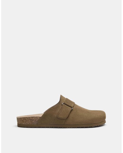Sabots avec boucle - marron Pull&Bear pour homme en coloris Brown