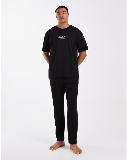 Jack & Jones Blue T-shirt Lounge Set for men