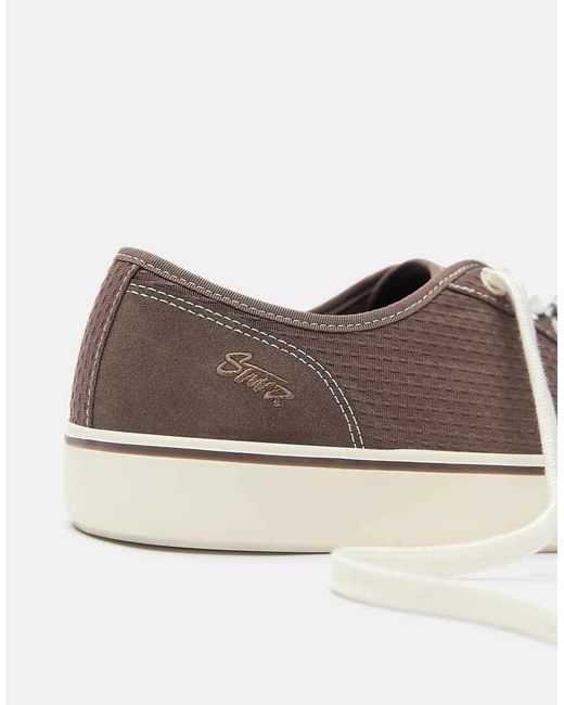 Pull&Bear White Canvas Trainer for men