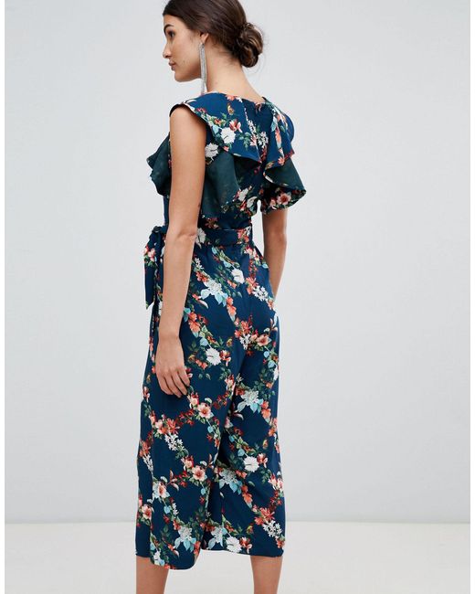 oasis blue jumpsuit