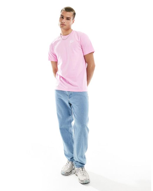 Nike Pink – club – unisex – t-shirt