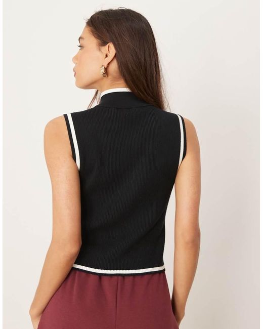 Canotta di Abercrombie & Fitch in Black