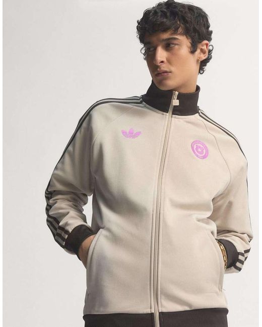 Adidas Originals Natural Chile Originals Track Top for men