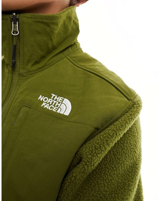 The North Face Green Denali Ripstop Fleece Jacket