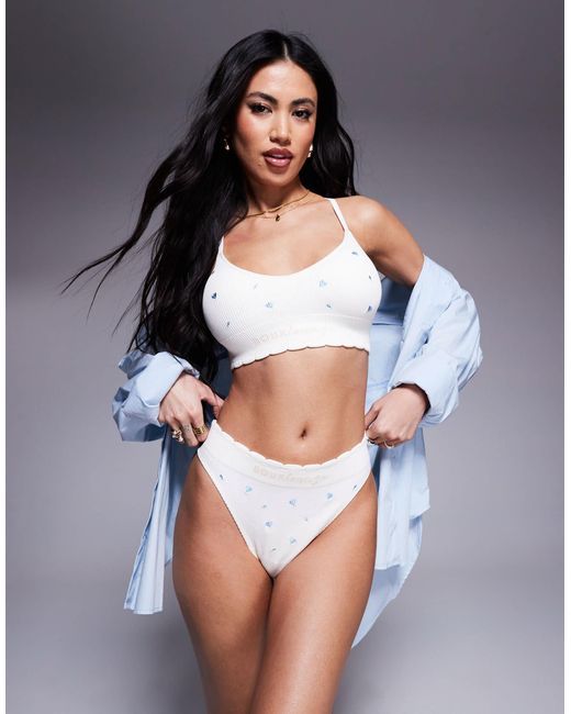 Boux Avenue Blue – bustier