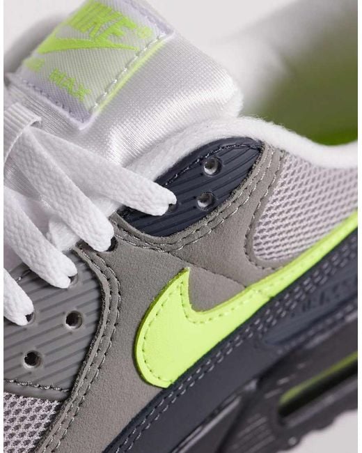 Nike Blue Air Max 90 Trainers