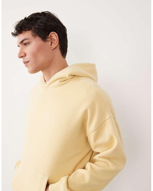 Abercrombie & Fitch Natural Essential Front Pocket Hoodie for men
