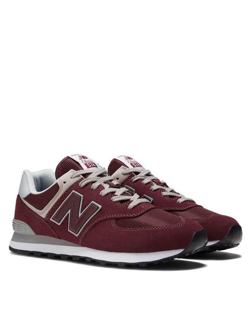 New Balance Red 574 Trainers for men