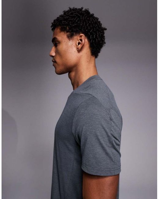 Adidas Originals Gray Adidas Training D4t T-shirt for men