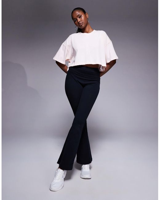 4505 White Icon Heavyweight Cotton Cropped T-shirt With Quick Dry Finish