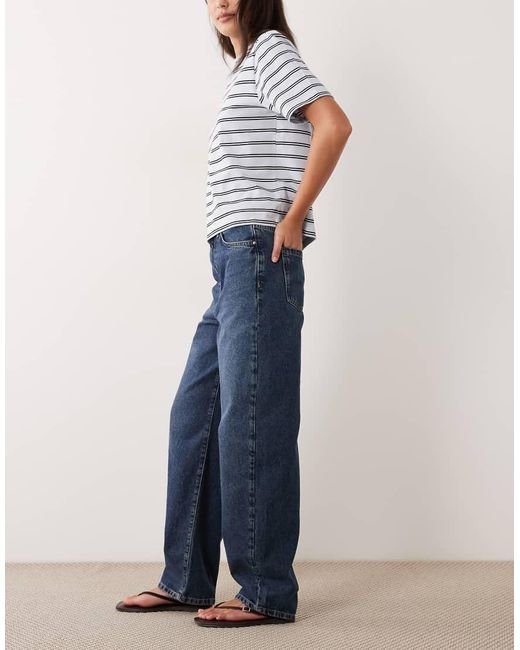 New Look Tapered Barrel Leg Jeans