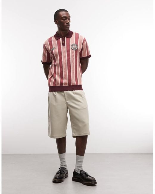 Polo da Uomo di Prohibited in Rosa | Lyst