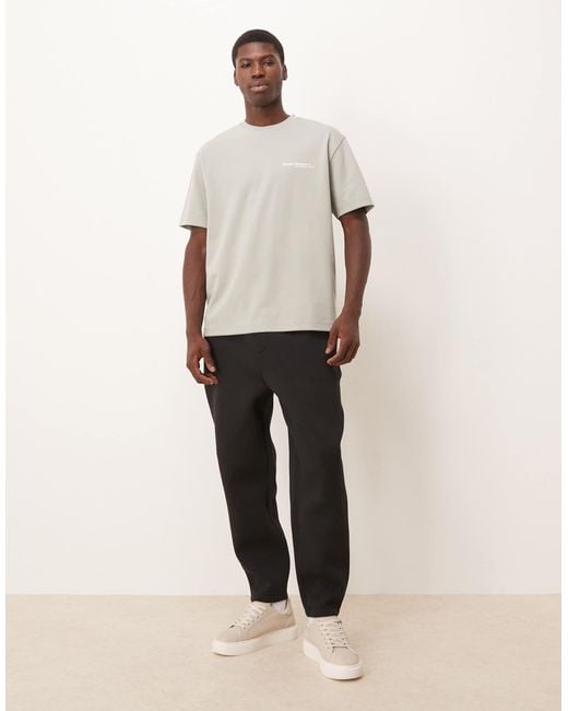 ASOS Black Heavyweight Heavyweight Boxy Oversized Sweatshirt for men